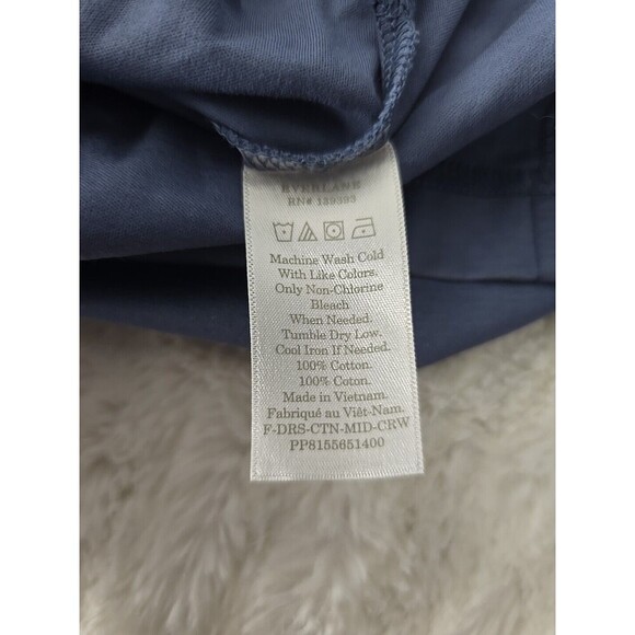 Everlane Casual Weekend Tshirt Dress Blue Orange Lot of 2 XS - Picture 8 of 15